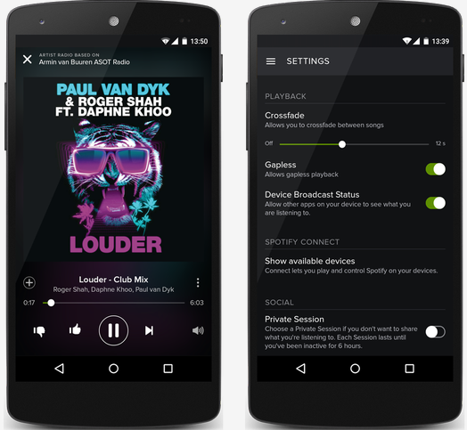 free spotify apk android
