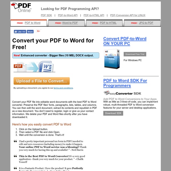 pdf to word converter editable free online
